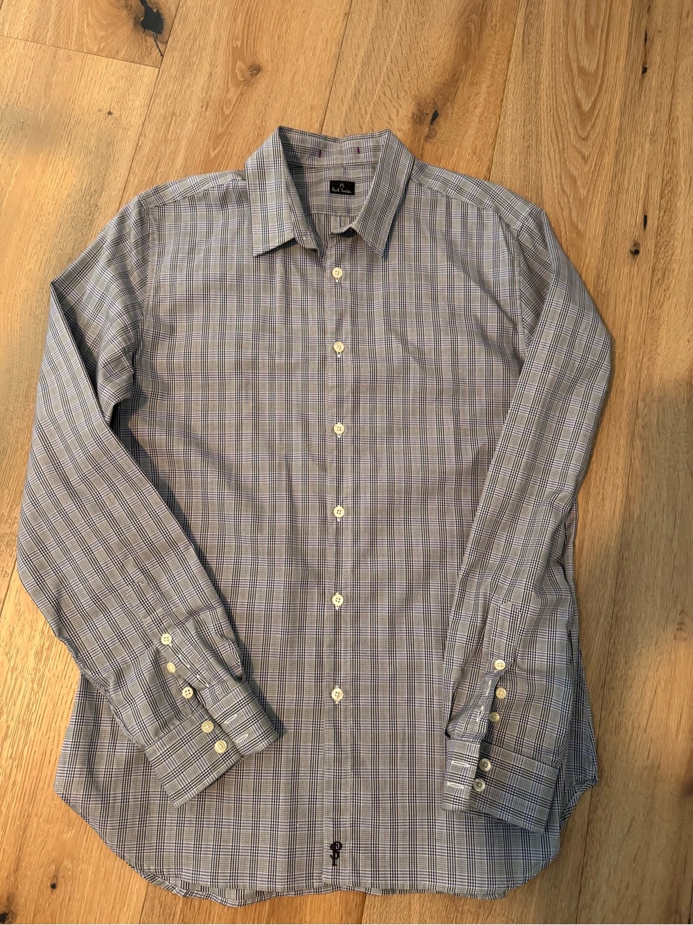 Men’s PS Paul Smith Plaid button Down Men’s Dress Shirt